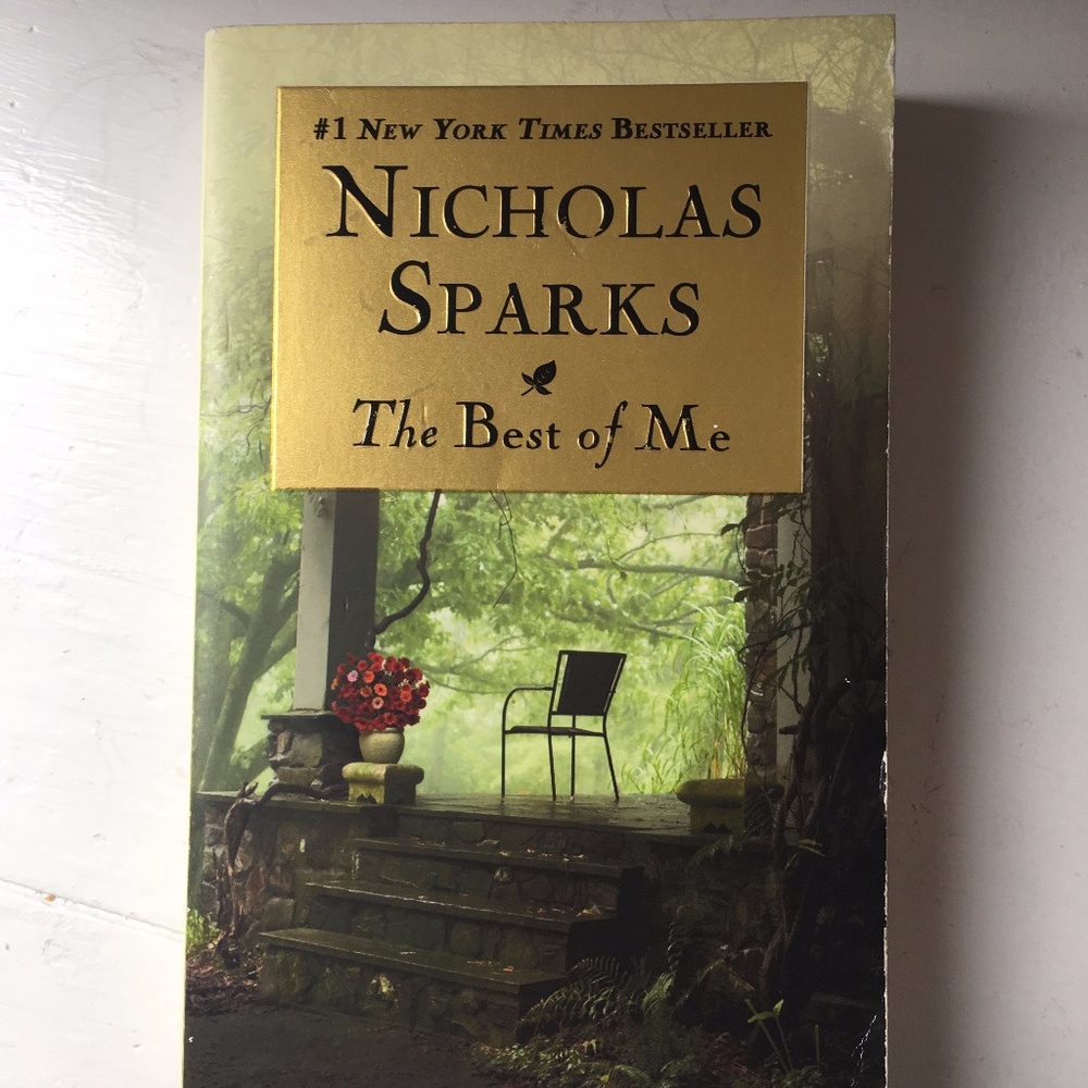 The best of me book by Nicholas Sparks